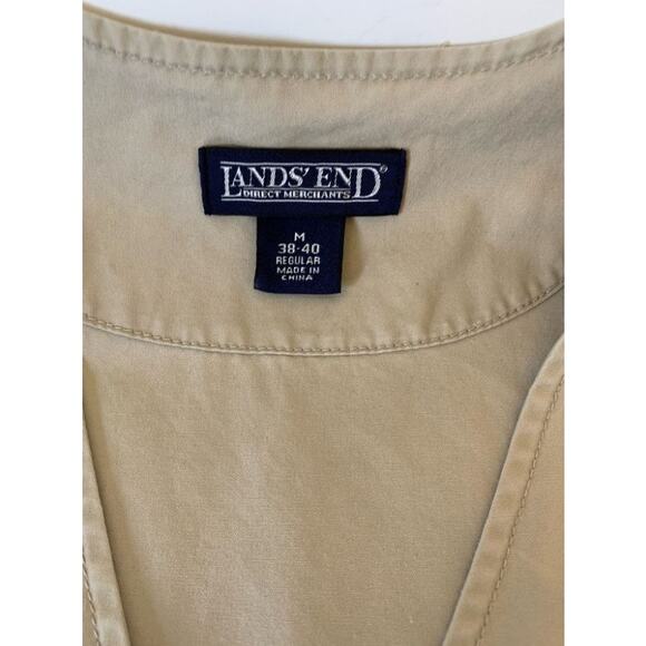 Lands End vest hiking, fishing men's size  medium 38-40 - Picture 2 of 14